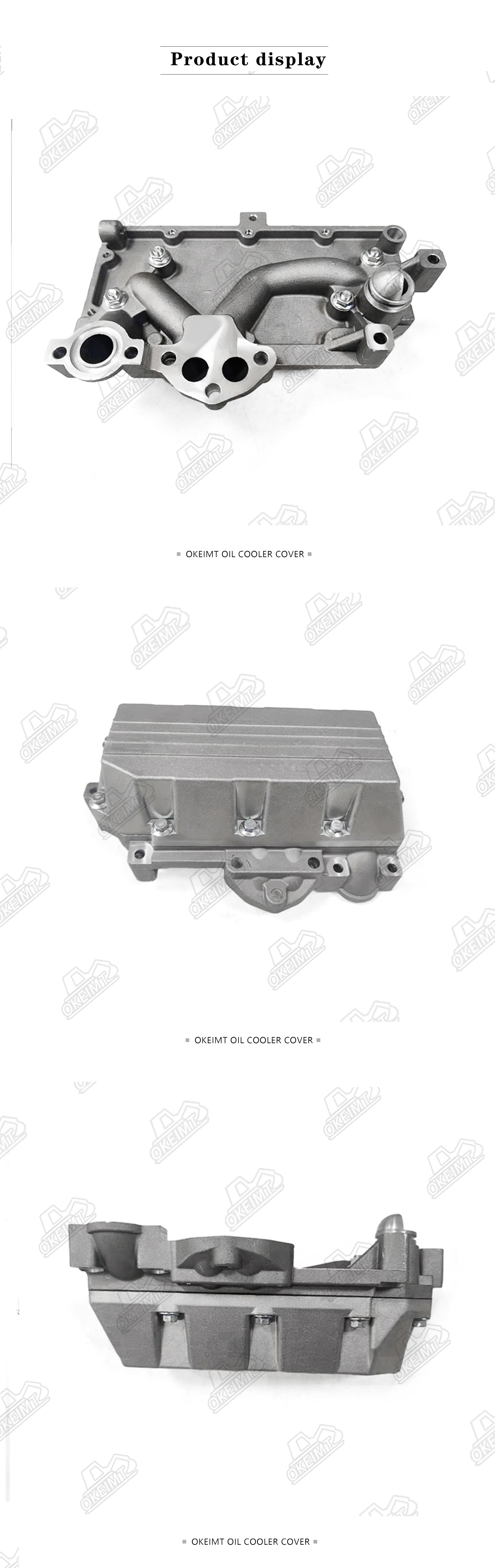 Oil Cooler Assembly 4134A022 for Perkins 1000-4 1004-4T 135Ti 1004-40 1004-40T 1004-40TW