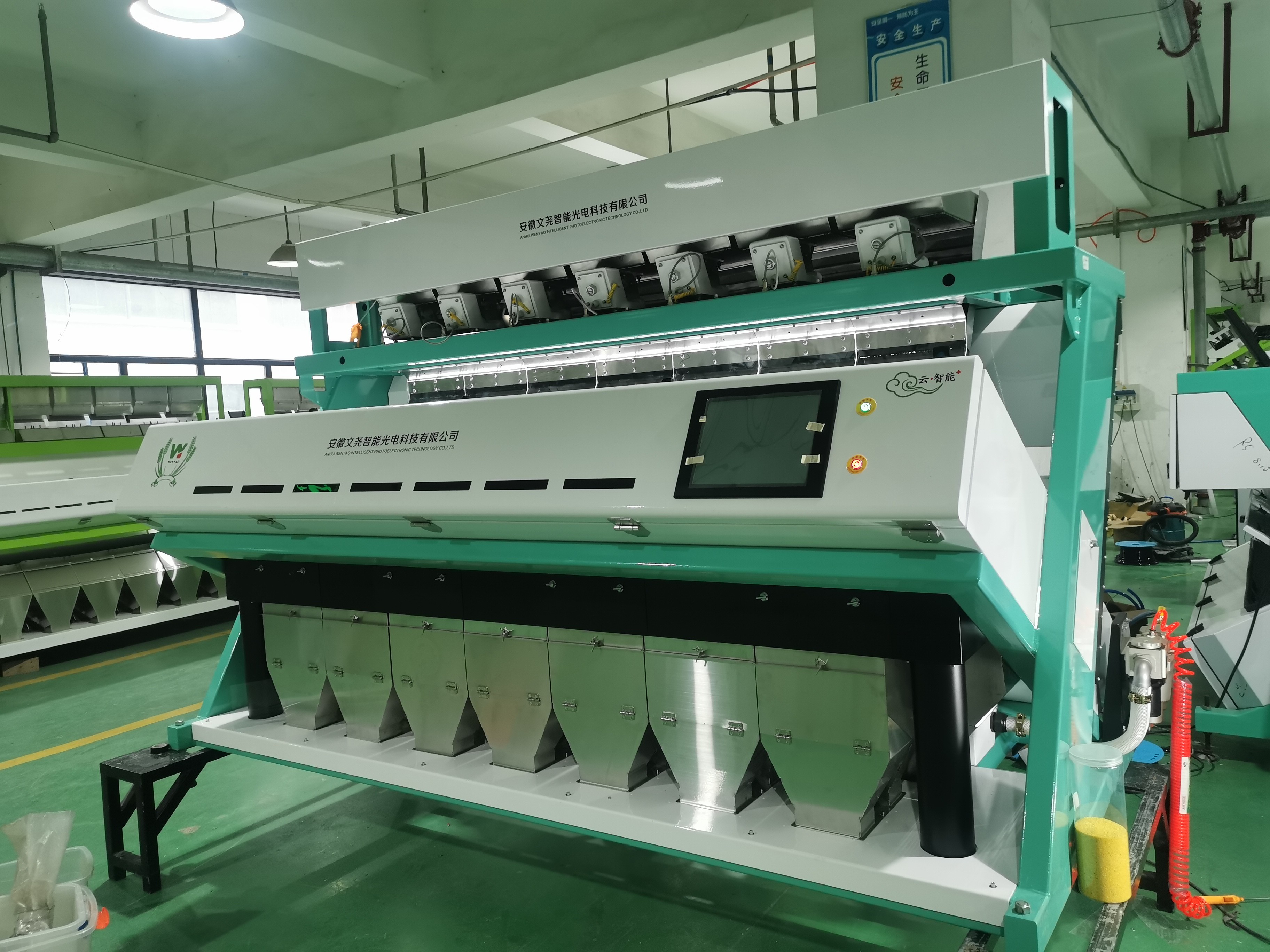 Fried Onion Optical Color Sorter For Removing Black Onion And Onionskin