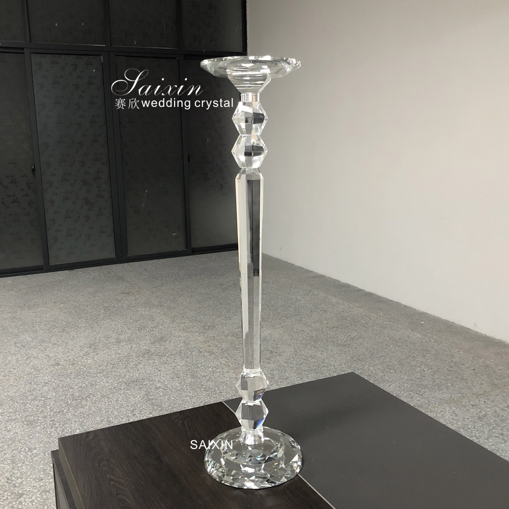 ZT-115 Party and Events supplier crystal centerpieces wedding decoration flower stands