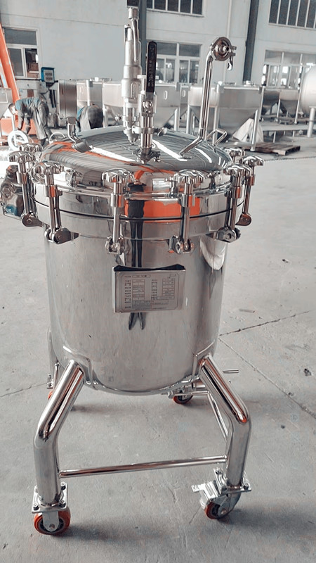 Custom Made Stainless Steel Pressure Tank For Manufacturing Plant