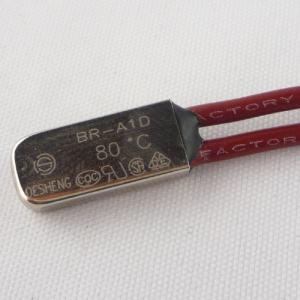  Water Heater Thermal Switch BR-A1D 80℃ Thermal Protector for air conditioning motors Manufactures