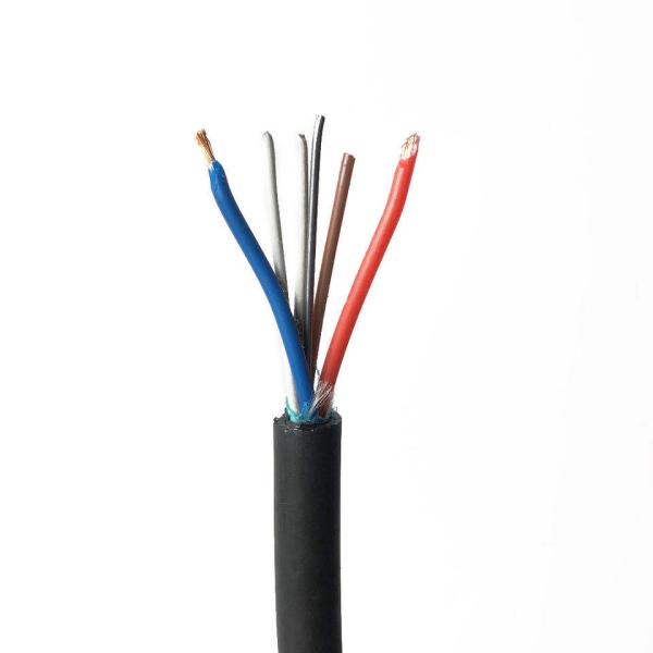 Tinned Wire Copper Fiber Hybrid Optical Cable Types Power Optical Fiber