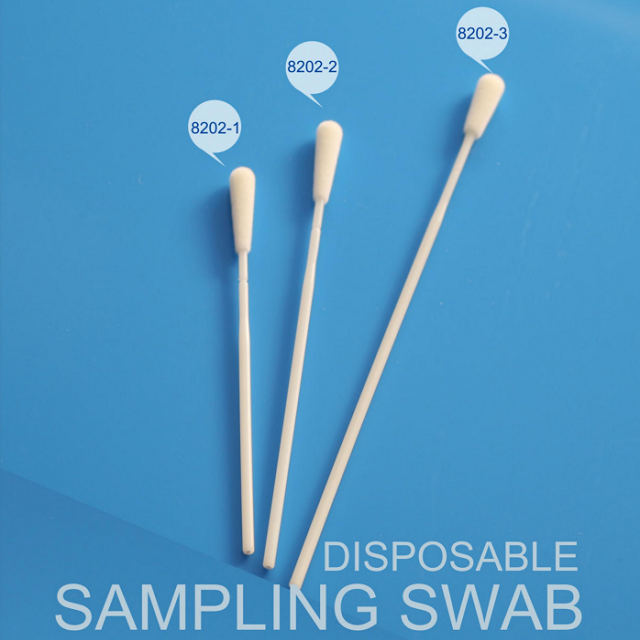 8.5cm Break Point Disposable Sampling Swab , Nasal Oropharyngeal Swab