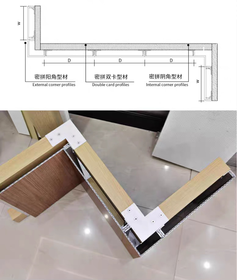 Customizable Security Aluminum 3D Panels Eco-Conscious A2 2.0mm for Building Interior & Exterior Aesthetic Appeal Shaping Modern Construction peel