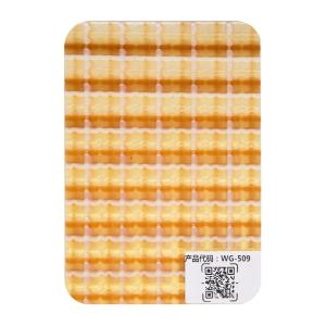 Multi Colors Grid Pattern Acrylic Plaid Sheets 15mm Thickness