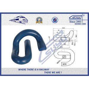 Customized E Type Elastic Rail Clip For Railway System , SGS ISO9001 Approval