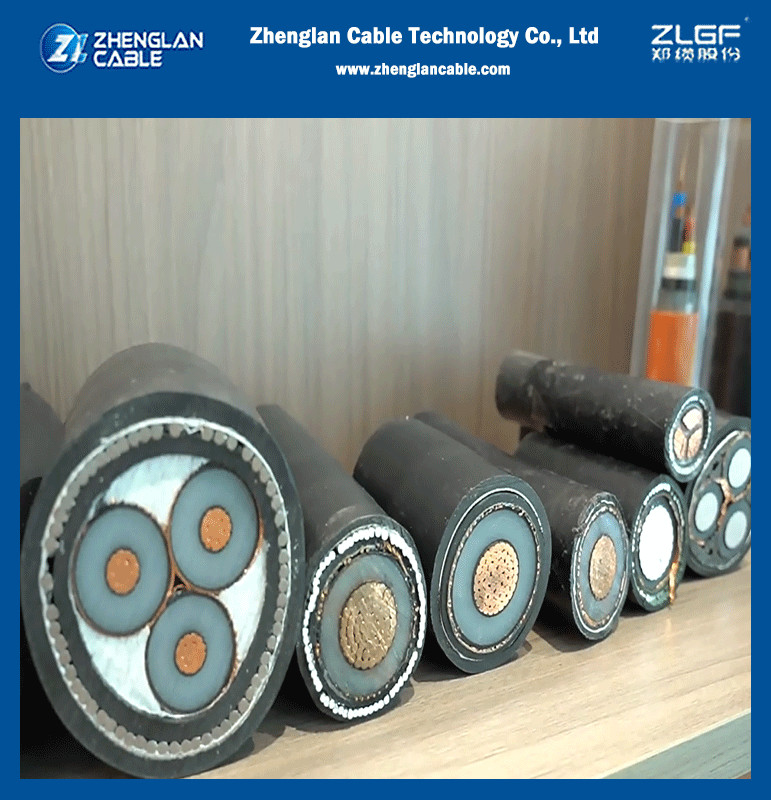 Medium Voltage XLPE Insulated PVC Or LSZH Sheathed Tape Armoured Copper / Aluminum Cables Underground Distribution