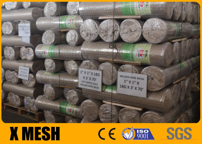 27ga Wire Galvanised Welded Mesh Astm A740 Standard 48 Inch Width 50 Feet Long Fence