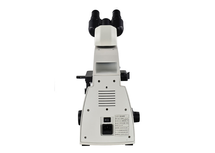 6V 20W Laboratory Biological Microscope 40-1000X Magnification White Black