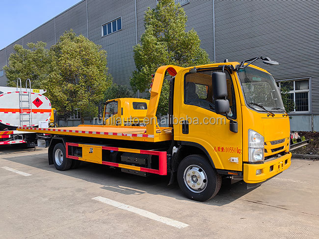 Famous Brand New Price Electric Tow Truck 6 Ton Flatbed Tow Truck