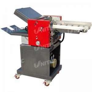China Industrial Paper Folding Machine , 50GSM - 175GSM Paper Fold Machine on sale