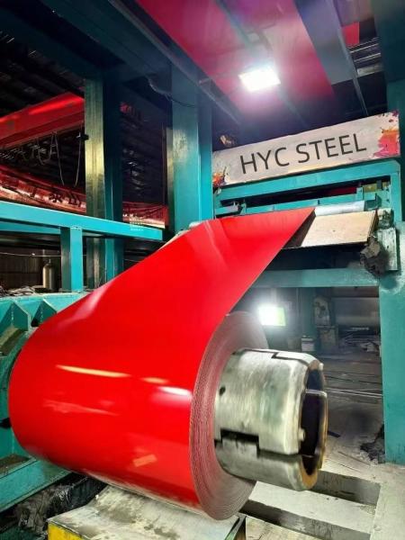 PPGI 0.09-0.7 Thickness TDC51D Prepainted Galvanized Steel Sheets Color Coil