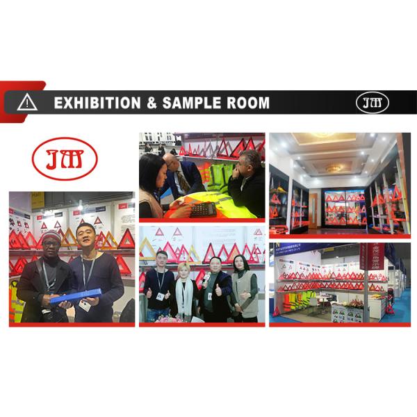 CE Certified High Visibility Red Reflective Triangle Warning for Emergency Situations