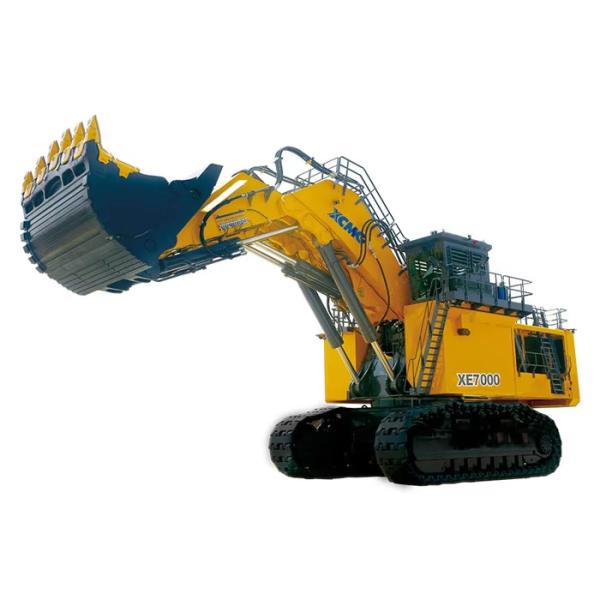 Shovel 360 Degree Drone Footage XE4000 Powerful Mining Shovel Heavy Excavator