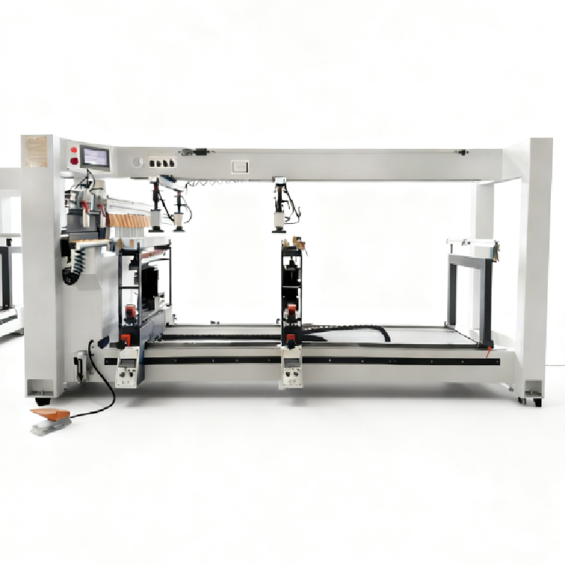  380V / 50HZ Three Rows Drilling And Boring Machine Powerful Multi Row Drilling System Manufactures