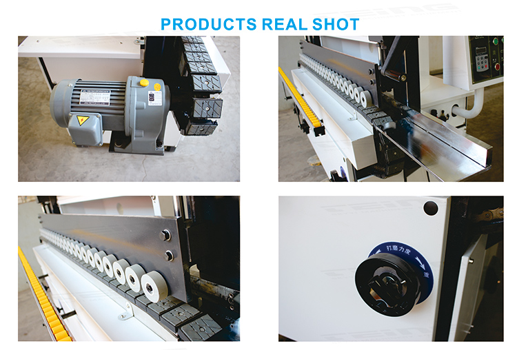 Manufacturing Plant MDF Wood Angle Acrylic Double Side Edge Brush Sanding Polishing Machine