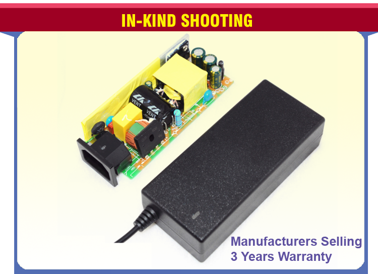 UL Listed 12 Volt 60W LED Power Supplies With AU EU UK US Ac Plug