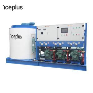 High Efficiency Flake Ice Making Machine Low Consumption High Precision