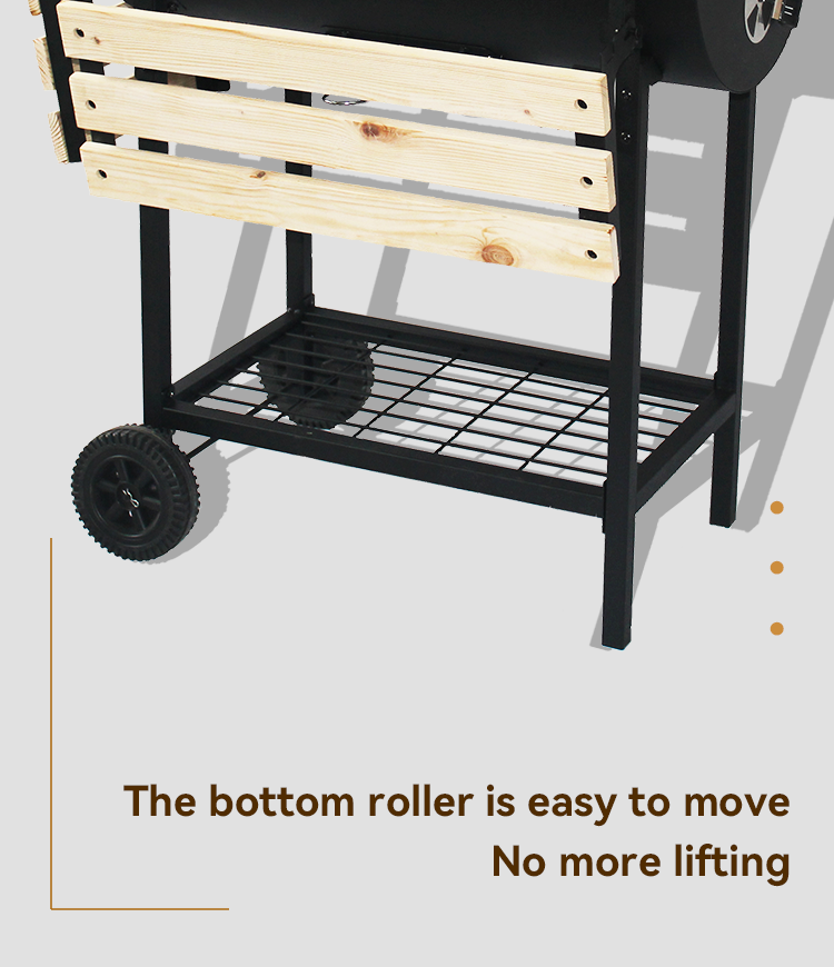 Easily Assembled 70.5*39.5*20 Portable Charcoal BBQ Grill Perfect for Outdoor Camping