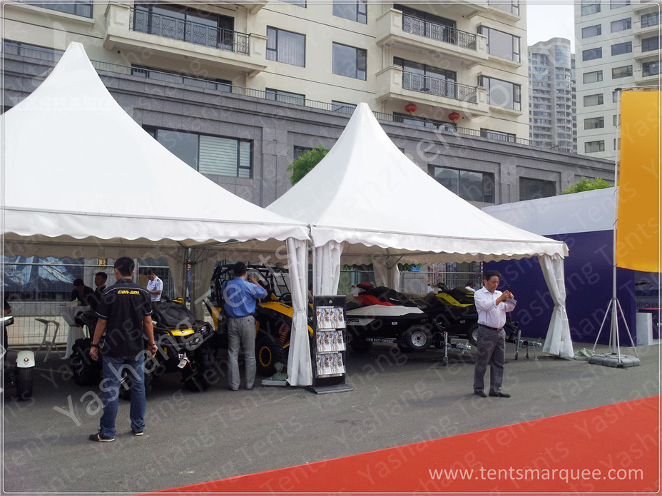 Show Event High Peak Tents Pagoda Marquee Hire , Outdoor Gazebo Tent Eco Friendly