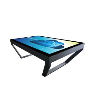 Interactive 43 Inch Lcd Touch Screen Table With Wireless Charger