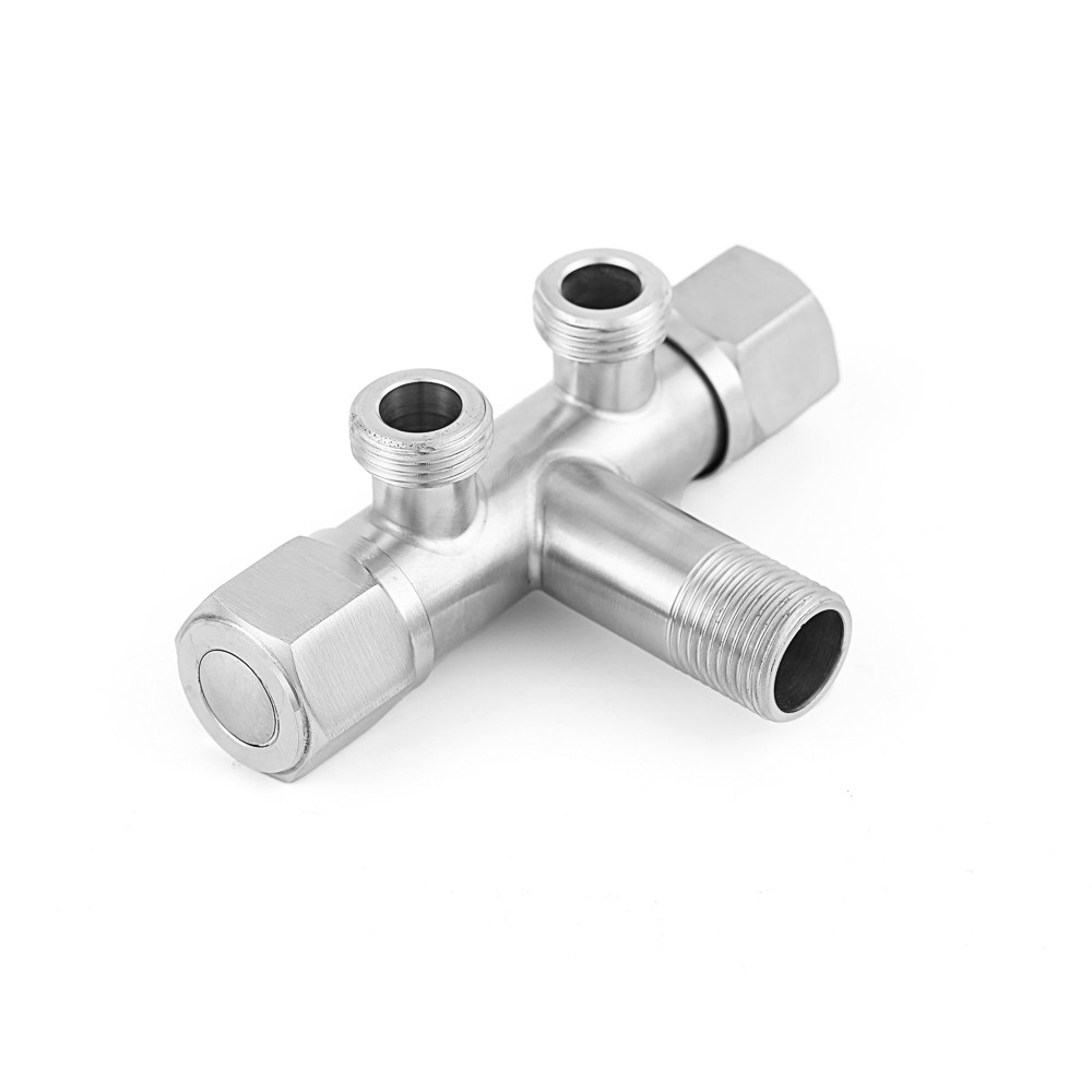 OEM Water 2 Way Angle Valve Wall Mounted Modern For Bathroom
