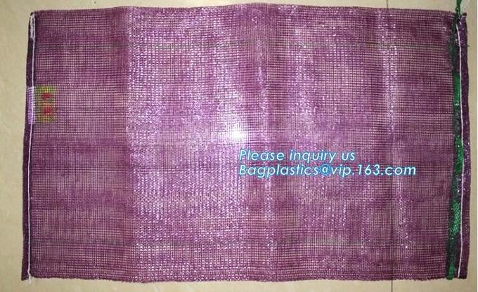 Reusable Solid Shopping Bag String Grocery Bag Shopper Cotton Tote Mesh Net Woven Portable Durable Shopping, BAGEASE