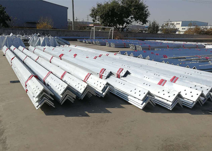 High Strength Low Alloy Steel Pylon , 230KV Electric Suspension Tower