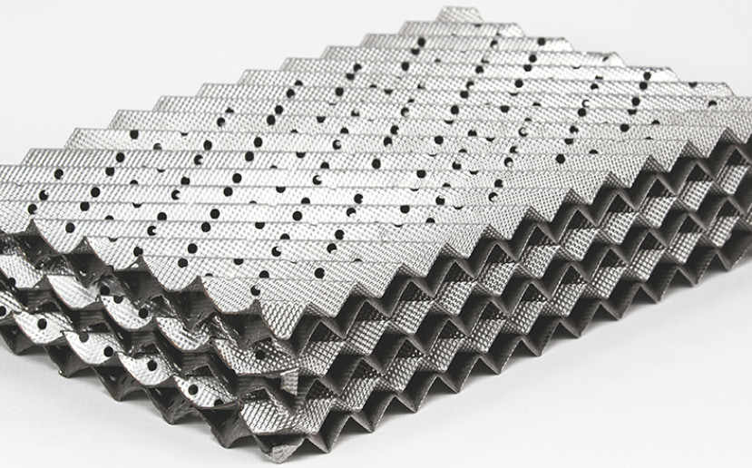 316L CY / BX Metal Tower Packing In Distillation Column