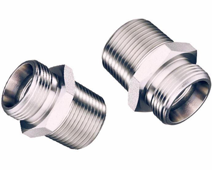 Manufacturer Supply Hydraulic Connectors with Metric Ferrule Type Transition Joints