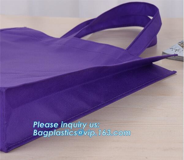 Customized Non Woven Shopping Bag Logo Printing Non Woven Bag With Tote, gift advertisement Reusable non woven shopping