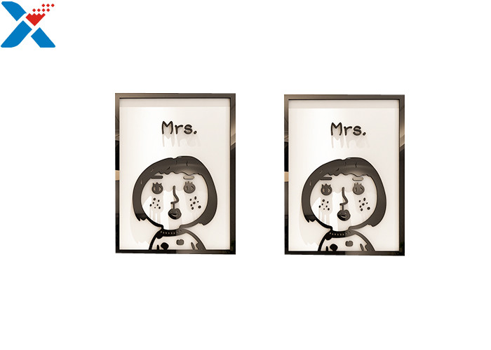 3D Acrylic Picture Frames Wall Mount For Living Room / Sofa Decoration