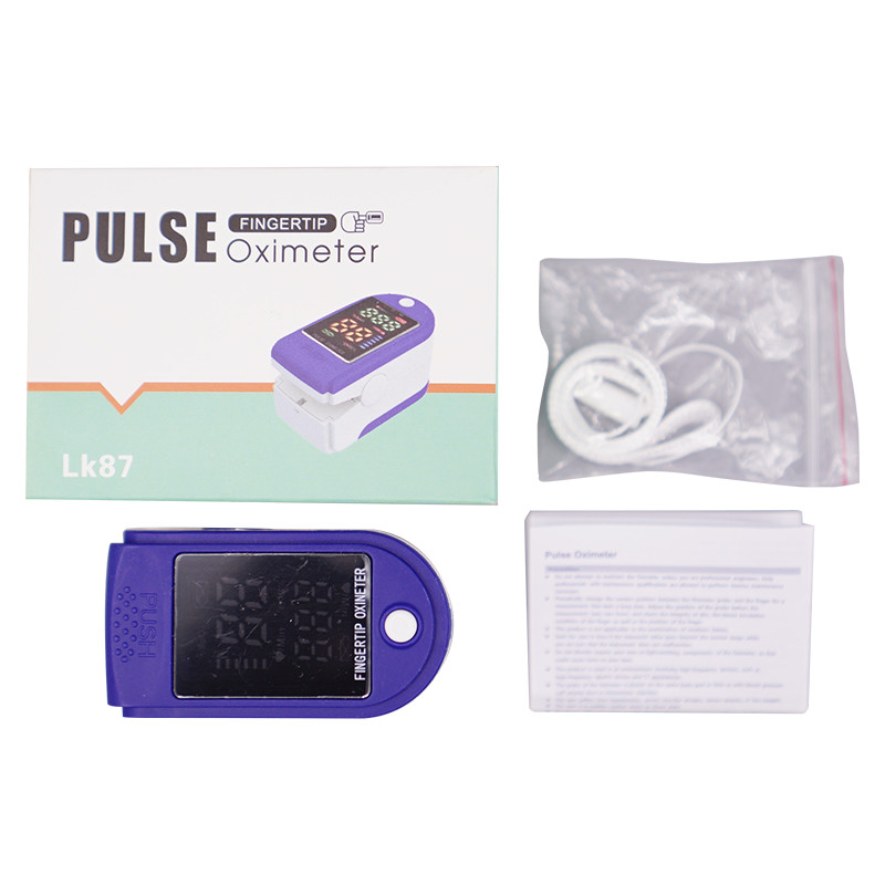 Accurate Fast Measurement Pulse Oximeter With Backlit Screen Low Power Consumption