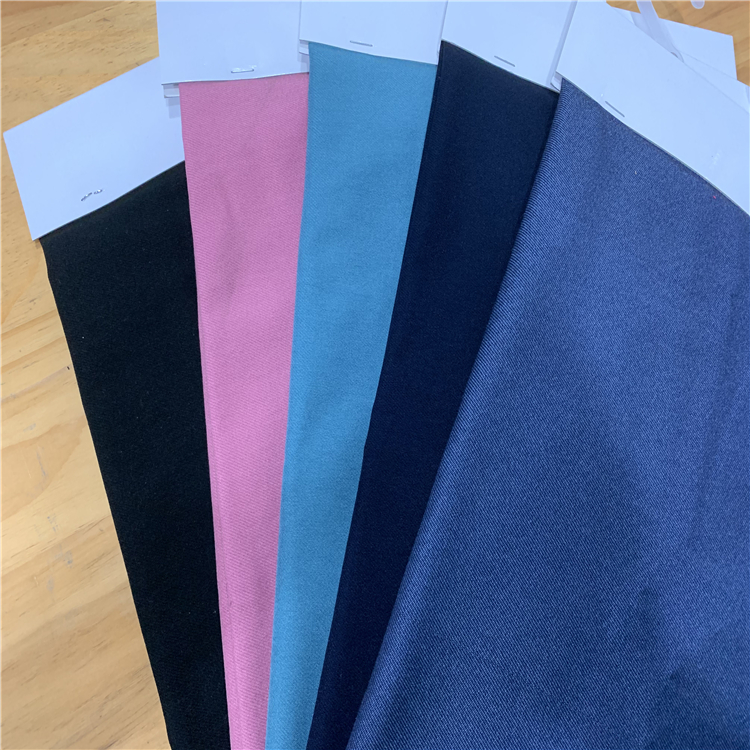 250GSM Nylon Rayon Spandex 70D 40D*10S N/R Bengaline Fabric For Sport Wear Heavyweight