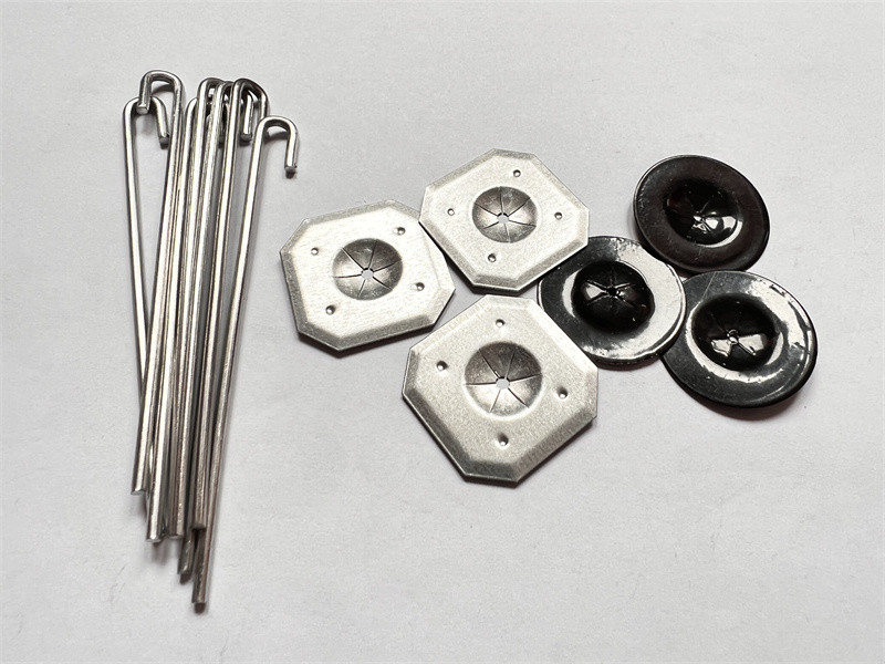 Solar Panel Metal J Hooks With Washers To Fix Mesh To Keep Birds Away