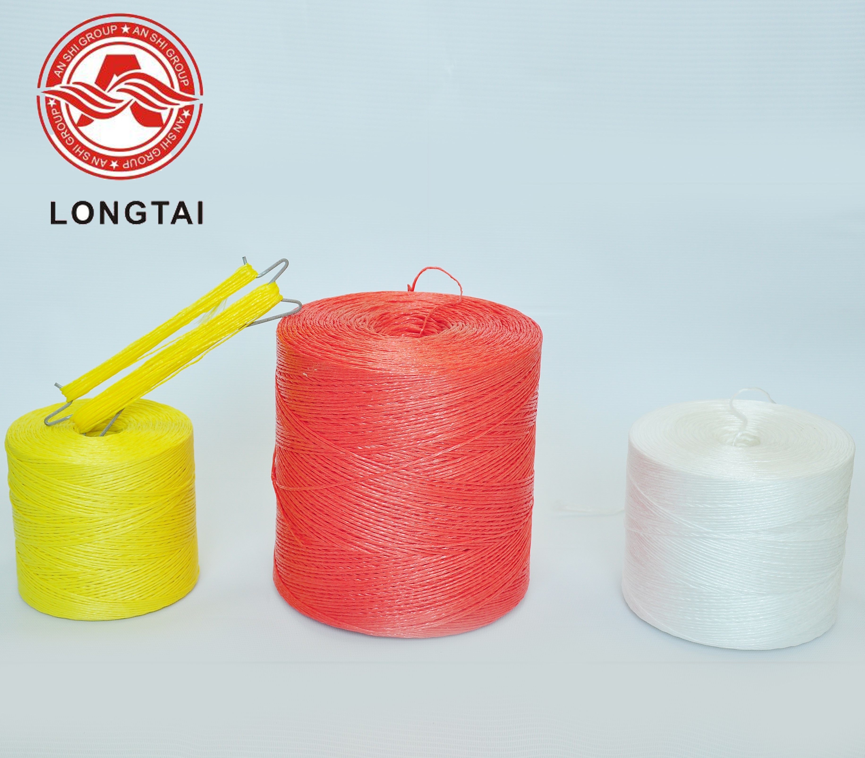 Agriculture PP Split Film Baler Twine , Lashing Packing Rope Twine