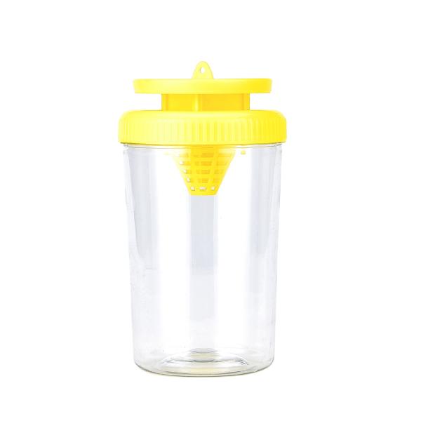 Hanging Fruit Fly Trap for Garden Single Bottle PP PS Applicable Area within