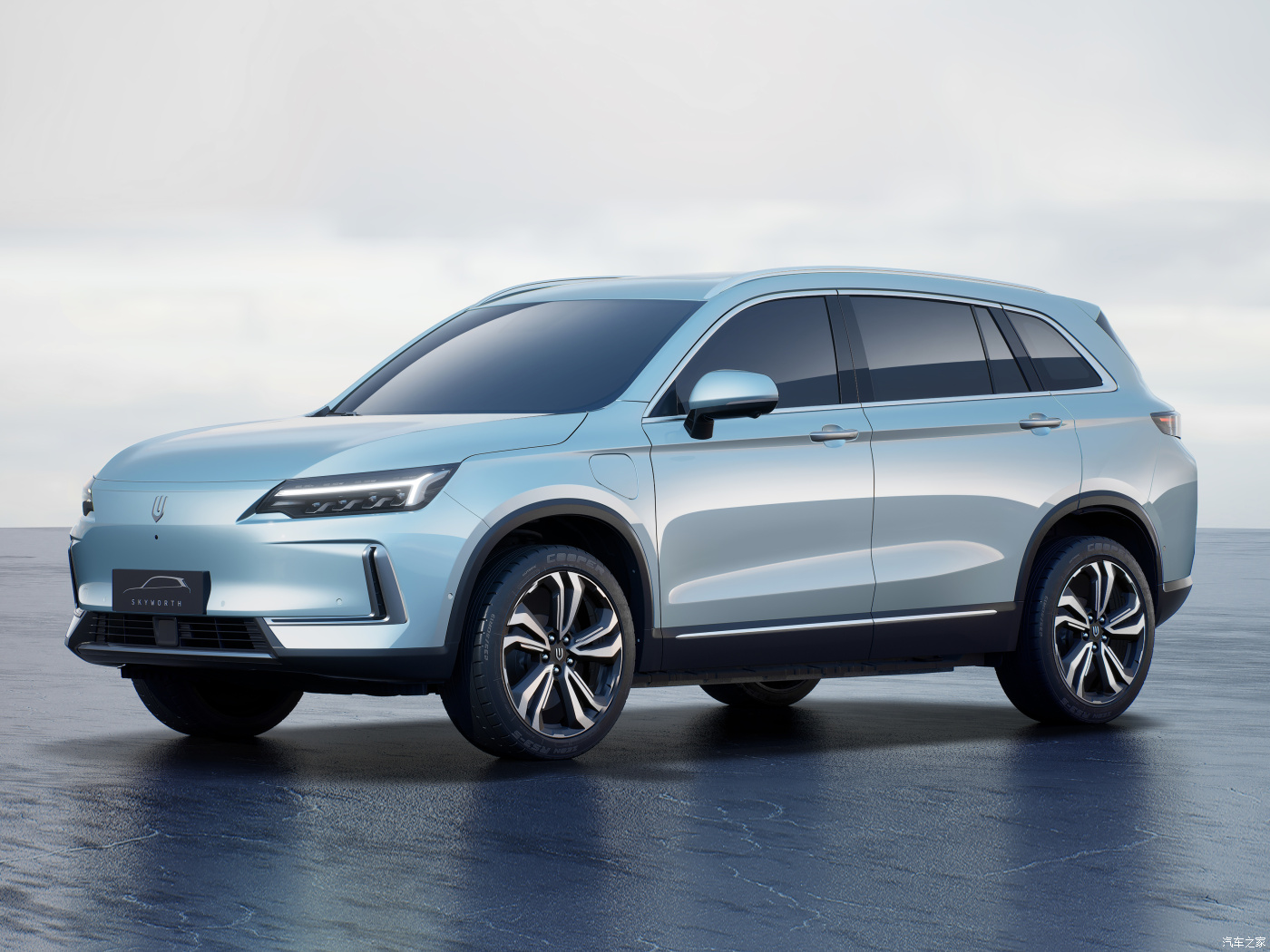 Skyworth EV6 SUV 4x2 2WD Electric Cars Long Range 520km for Turn to Left Taxi or Home in 2024