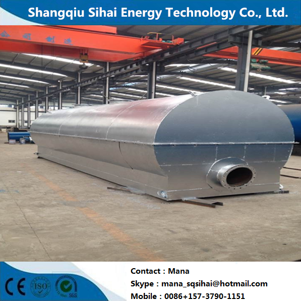 Continuous Distillation and Purification of Waste Engine Oil for Reuse in Reclamation