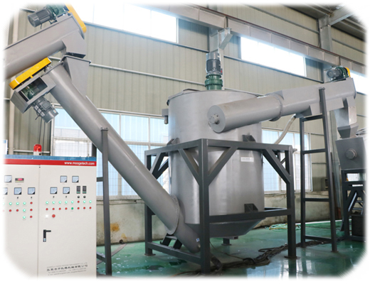 300-1500kg/H Plastic Washing Recycling Machine 120kw HDPE Washing Line
