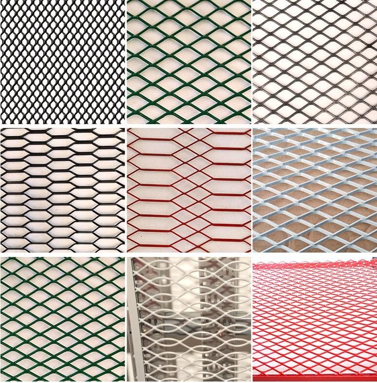 9 Gauge Galvanized Expanded Metal Mesh Aluminum Wire Mesh Panel