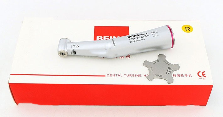 BEING Dental 1:5 Fiber Optic Inner Water Contra Angle Dental Handpiece unit