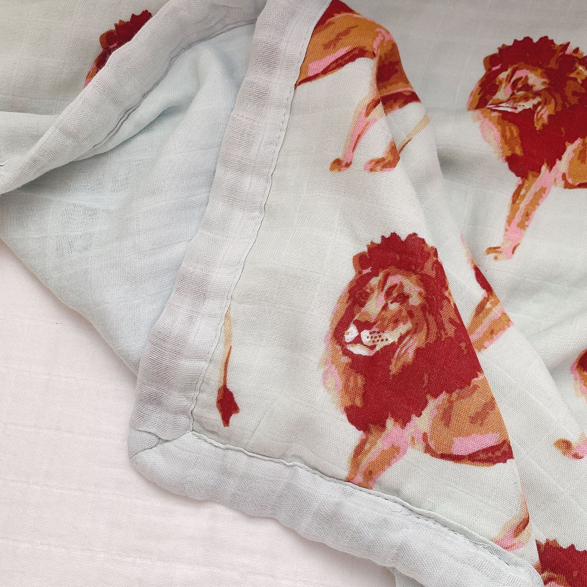 Pattern Style Baby Bamboo Cotton Gauze Bath Newborn Quilt Set for Class A Cot Bedding