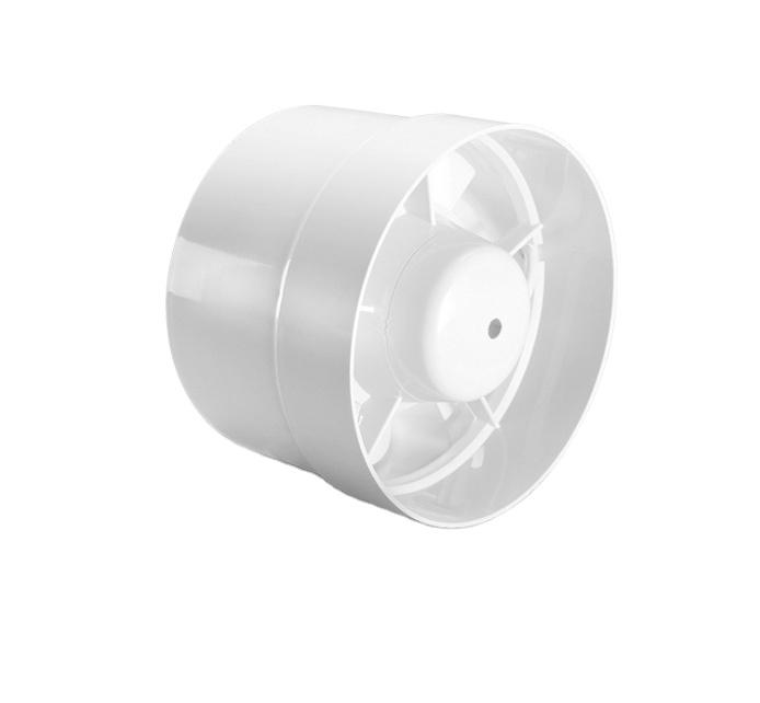 125mm Plastic Axial Flow Fan Custom Design for HVAC Ventilation Exhaust Air Extractor