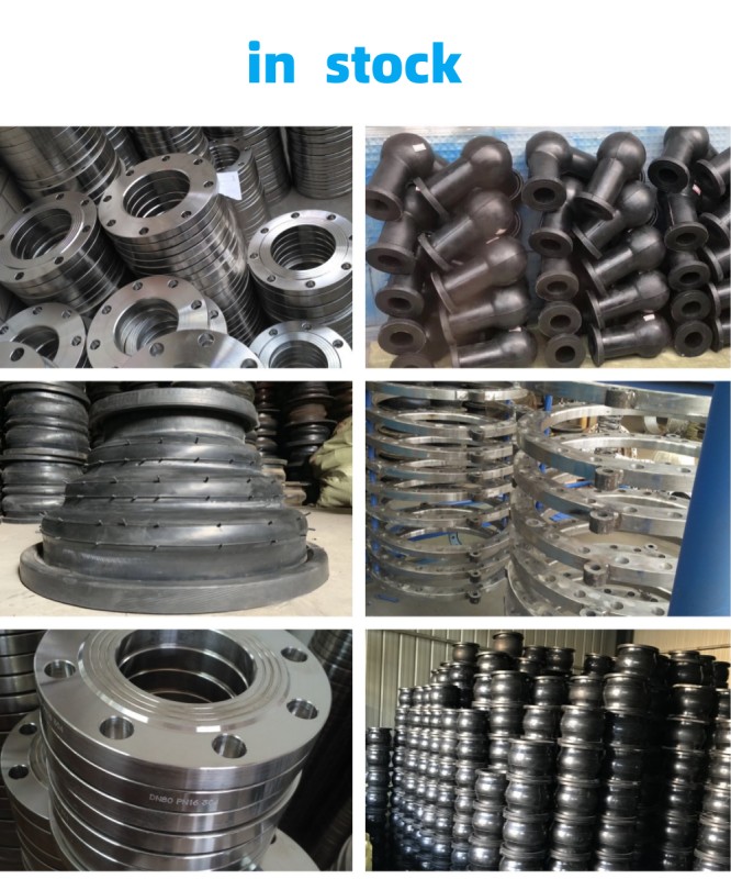UPVC flange molded in one piece Suitable media: cold water, weakly corrosive liquids Rubber expansion joint wholesale prices for UPVC flange EPDM