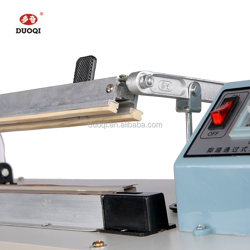 220V DUOQI SFP-600 Iron Foot Pedal Enseal Sealer Bag Sealer Heat Sealer Semi-Automatic Sealing Machine
