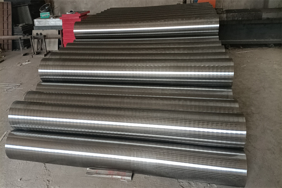 Triangular Wire Wrap Screens 6-5/8" 8-5/8" Dia Electropolishing Filter Screen Tube