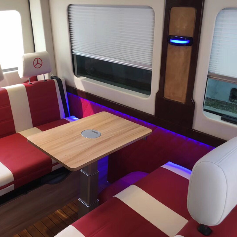 RV manual Customized van sunblind and folding curtain for campervan and motor home