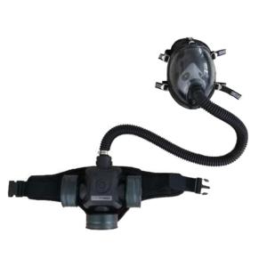 Industrial PAPR Blower Respirator with Triple HEPA Filter Canisters and 5000mAh