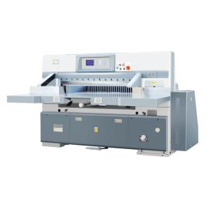 Program-control Paper Sheet Cutter, High precision, Computer control, Blue